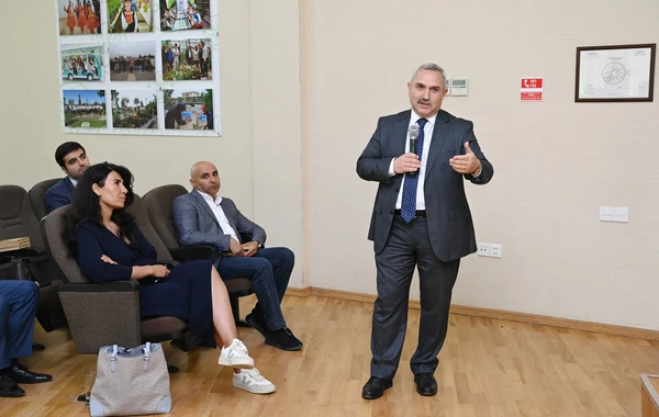 SOCAR-ın "Eko park"ında QHT nümayəndələri ilə görüş keçirilib - FOTO