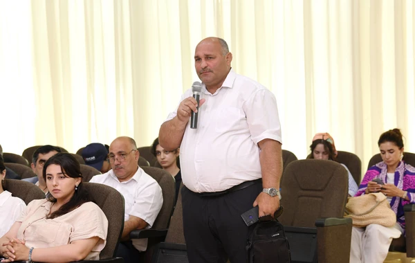 SOCAR-ın "Eko park"ında QHT nümayəndələri ilə görüş keçirilib - FOTO