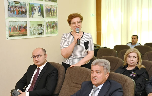 SOCAR-ın "Eko park"ında QHT nümayəndələri ilə görüş keçirilib - FOTO