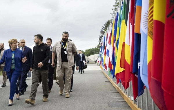 Ukrayna üzrə sülh konfransının yekun sənədini 91 ölkədən 80-i dəstəkləyib