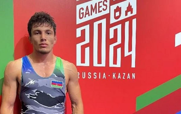Azərbaycanın sərbəst güləşçisi "BRICS Sports Games Kazan 2024"də bürünc medal qazanıb