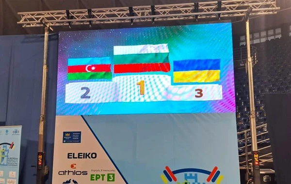 Azərbaycan ağırlıqqaldıranı Yunanıstandakı Avropa çempionatında 3 medal qazanıb - FOTO