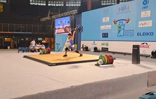 Azərbaycan ağırlıqqaldıranı Yunanıstandakı Avropa çempionatında 3 medal qazanıb - FOTO