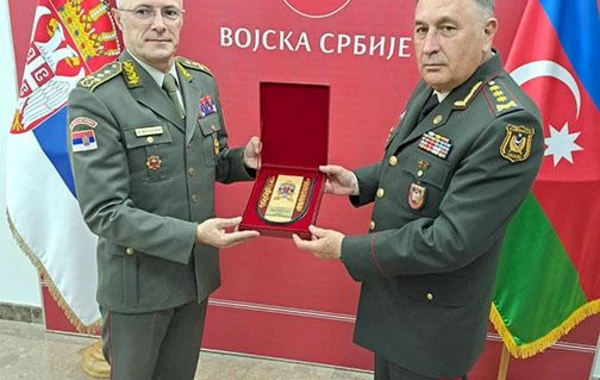 Baş Qərargah rəisinin Serbiyaya rəsmi səfəri başlayıb - FOTO