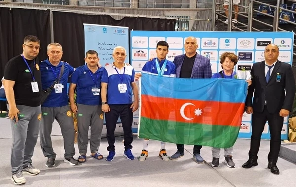 Azərbaycanlı idmançı Avropa birinciliyinin qalibi olub - FOTO