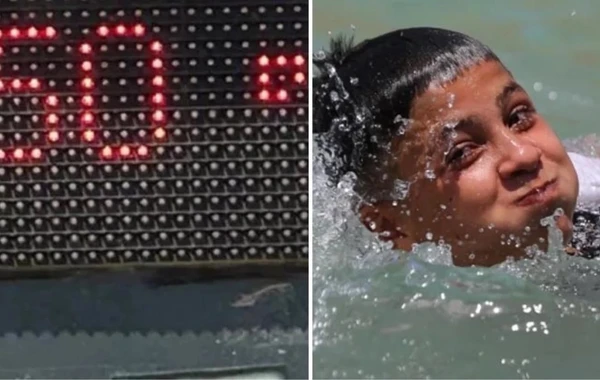 İstilərlə bağlı XƏBƏRDARLIQ EDİLDİ - Temperatur 50 dərəcəyə yüksəldi - FOTO