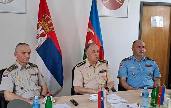 Kərəm Vəliyev Serbiyada "Yugoimport SDPR" şirkətini ziyarət edib - FOTO