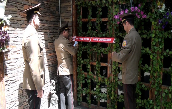 Bakıda restoranın fəaliyyəti dayandırılıb - FOTO/VİDEO