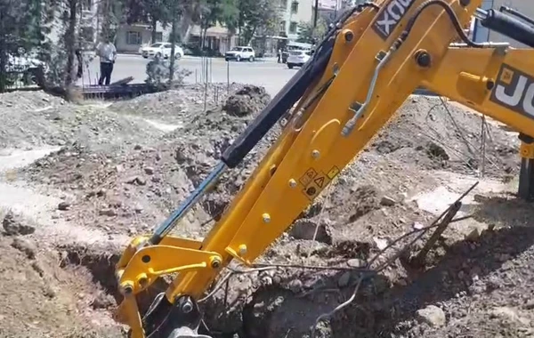 Gəncədə qanunsuz tikinti işlərinin qarşısı alınıb - FOTO/VİDEO