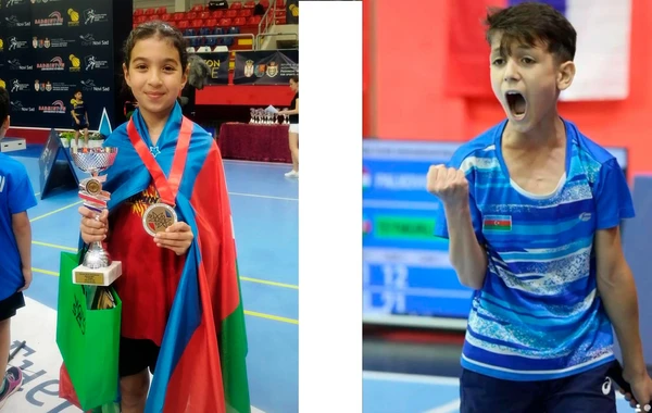 Azərbaycanın badmintonçuları Serbiyada beynəlxalq yarışda 4 medal qazanıb - FOTO