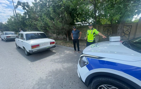 Qaydaları pozan sürücülər CƏZALANDIRILDI - FOTO