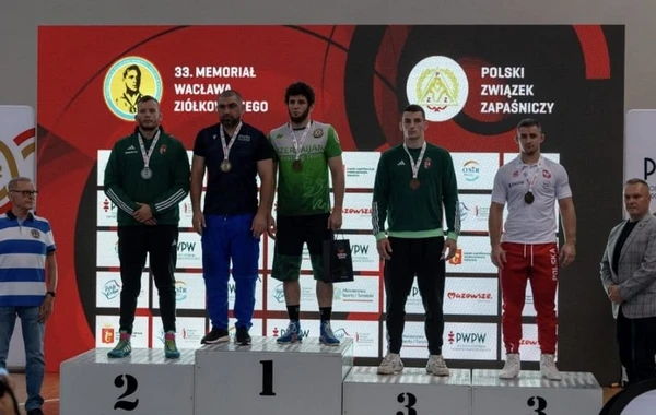 Azərbaycan güləşçiləri Polşada keçirilən beynəlxalq turnirdə 3 medal qazanıb