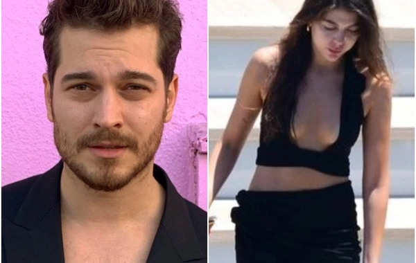 Çağatay Ulusoy yeni sevgilisi ilə yaxtada görüntüləndi - FOTO