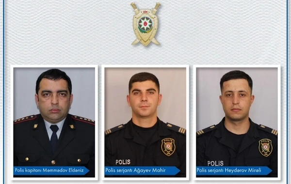 Bakıda üç polisin qətlə yetirildiyi silahlı insidentin YENİ DETALLARI - YENİLƏNİB
