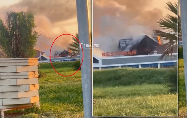 “My Beach Novxanı” restoranının kotecində YANĞIN - VİDEO
