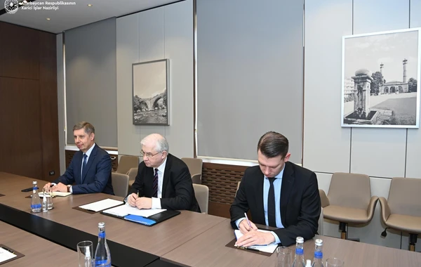 Ceyhun Bayramov İqor Xovayev ilə regionda mövcud vəziyyəti müzakirə edib - FOTO