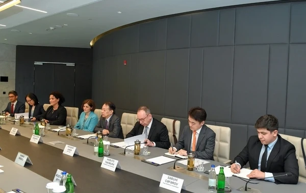 AİB-lə əməkdaşlığın genişləndirilməsi istiqamətləri müzakirə edilib - FOTO