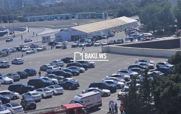 Bakıda restoranda baş verən yanğın söndürülüb - YENİLƏNİB - FOTO/VİDEO