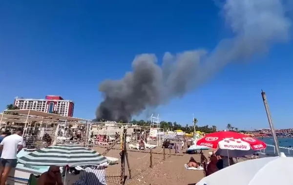 Antalyada meşə yanğını baş verib - FOTO