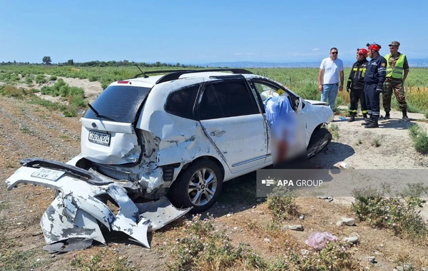 Bakı-Qazax yolunda AĞIR QƏZA - Ölən və xəsarət alanlar var - FOTO