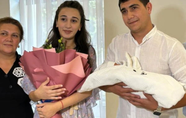 Sus kəndində ilk körpə dünyaya gəlib - FOTO