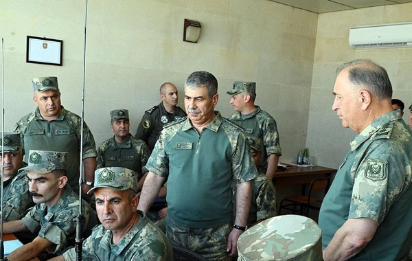Azərbaycan Ordusunda taktiki-xüsusi təlim keçirilir - FOTO