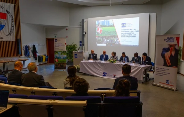 ANAMA sədri Azərbaycanın üzləşdiyi mina problemini Belçika rəsmilərinin diqqətinə çatdırıb - FOTO