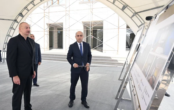 Prezident Xankəndidə Qarabağ Universitetində görülən işlərlə tanış olub - YENİLƏNİB - FOTO