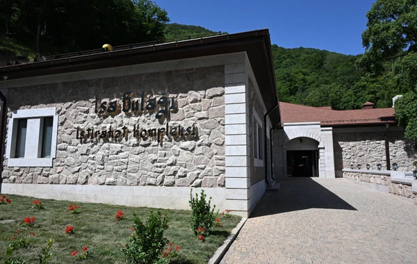 Prezident Şuşada “İsa bulağı” istirahət kompleksinin açılışında iştirak edib - FOTO - YENİLƏNİB