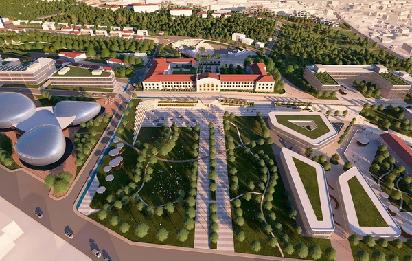 Qarabağ Universiteti gələcəkdə belə olacaq - FOTO