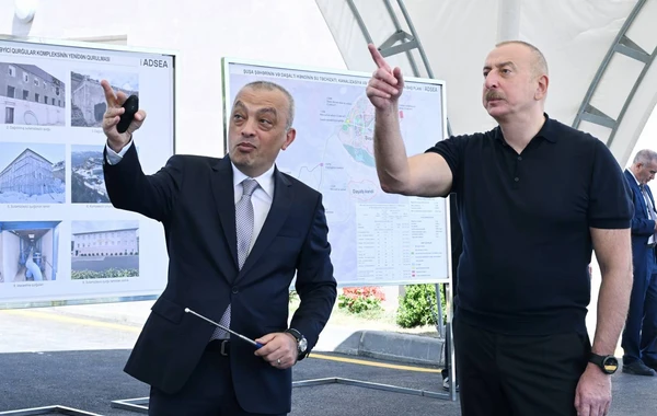 İlham Əliyev Şuşa sutəmizləyici qurğular kompleksinin açılışında iştirak edib - FOTO - YENİLƏNİB