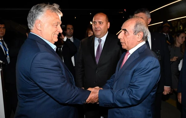 Macarıstanın Baş naziri Viktor Orban Azərbaycana səfərə gəlib