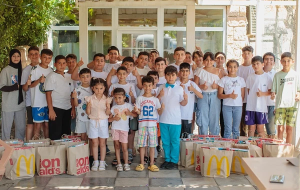 “McDonald's Azərbaycan” və Dövlət Sosial Müdafiə Fondu qazi övladları üçün unudulmaz istirahət təşkil edib - FOTO
