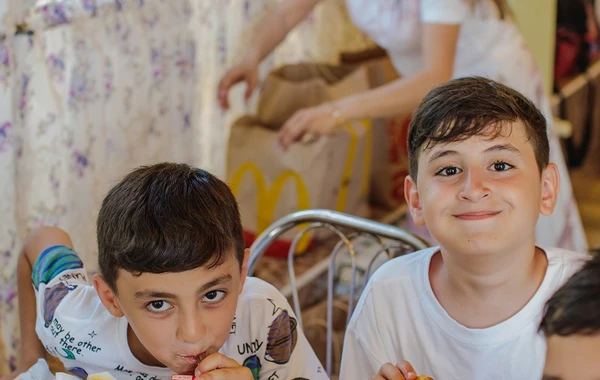 “McDonald's Azərbaycan” və Dövlət Sosial Müdafiə Fondu qazi övladları üçün unudulmaz istirahət təşkil edib - FOTO