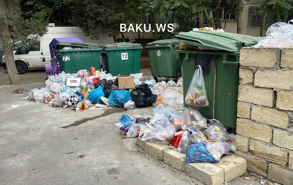 Bakıda zibilliyə dönən küçə təmizləndi - ƏVVƏL/SONRA