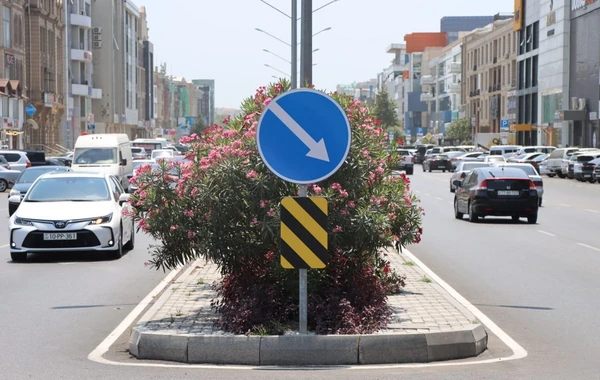 Bakının Əhməd Rəcəbli küçəsində yeni yol infrastrukturu qurulub - FOTO