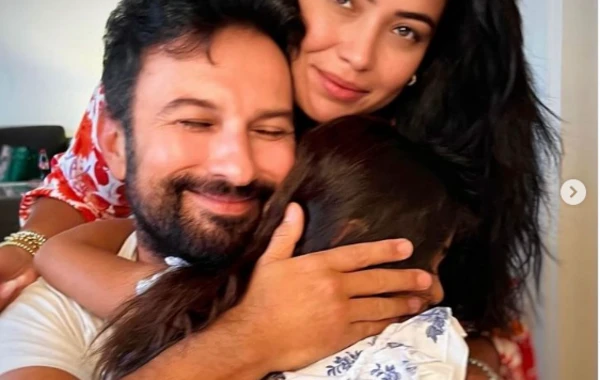 Tarkandan qızı və həyat yoldaşı ilə bağlı paylaşım - FOTO