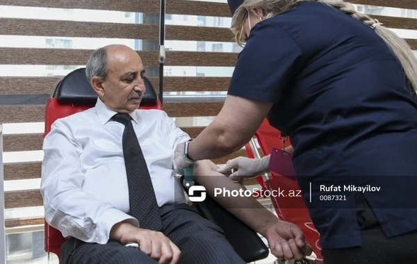 Aşura günü ilə bağlı qanvermə aksiyası keçirilir - FOTO