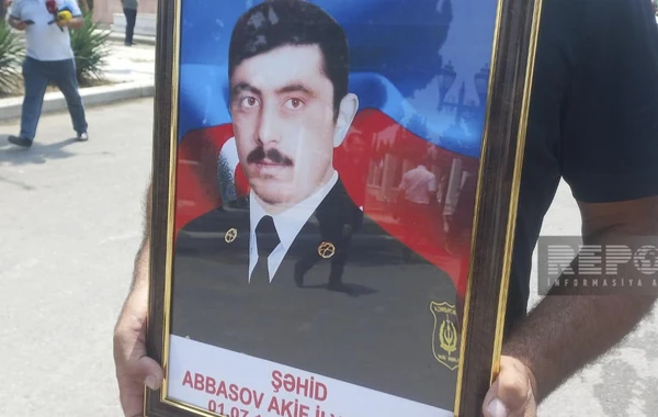 Gəncədə Birinci Qarabağ müharibəsinin şəhidi Akif Abbasov dəfn edilib -  FOTO - YENİLƏNİB