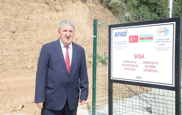 Daşaltı Dərin Quyu seysmik stansiyasında işlərin birinci mərhələsi başa çatdırılıb - FOTO