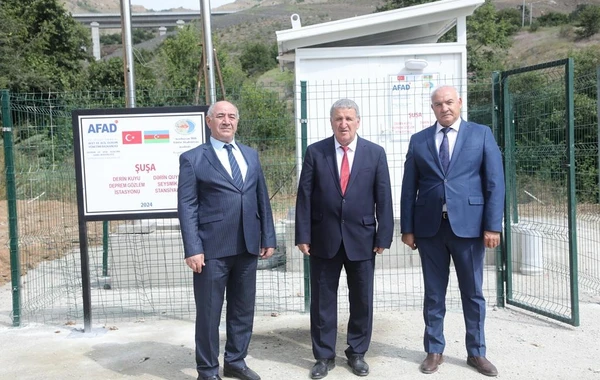 Daşaltı Dərin Quyu seysmik stansiyasında işlərin birinci mərhələsi başa çatdırılıb - FOTO