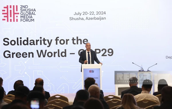 Şuşa Qlobal Media Forumunun yekun paneli baş tutub - FOTO