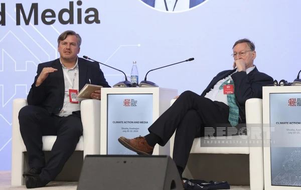 Şuşa Qlobal Media Forumunun yekun paneli baş tutub - FOTO