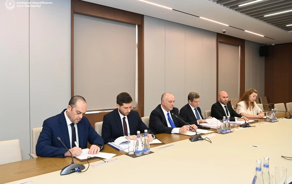 Ceyhun Bayramov İsrail XİN-in baş direktorunu Azərbaycan-Ermənistan normallaşma prosesi barədə məlumatlandırıb - FOTO