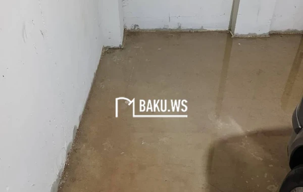 Xırdalanda yaşayış binasının zirzəmisində "göl" yaranıb - FOTO