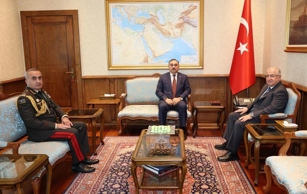 Türkiyə-Azərbaycan hərbi əməkdaşlığının mövcud durumu müzakirə olunub - FOTO