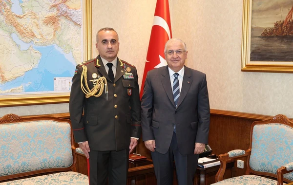 Türkiyə-Azərbaycan hərbi əməkdaşlığının mövcud durumu müzakirə olunub - FOTO