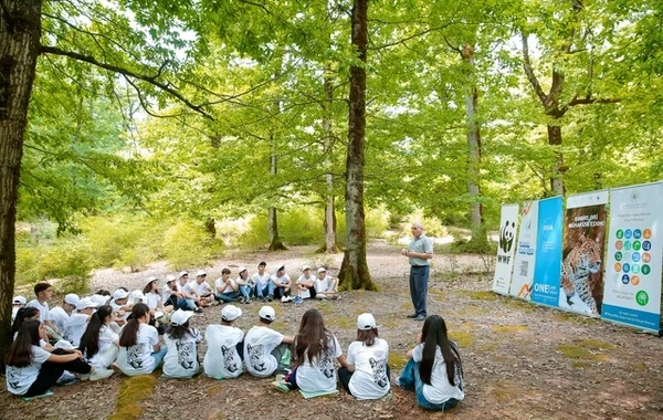 "Bəbirləri mühafizə edək!" ekoloji yay düşərgəsi keçirilib - FOTO