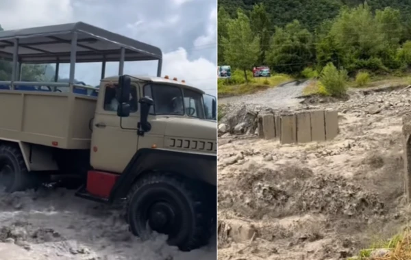 Leysan Qərb bölgəsində fəsadlar törədib - VİDEO