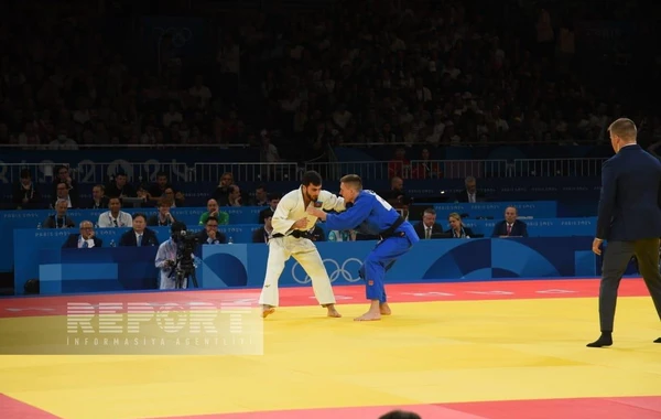 Paris-2024: Azərbaycan cüdoçusu mübarizəni dayandırıb - FOTO